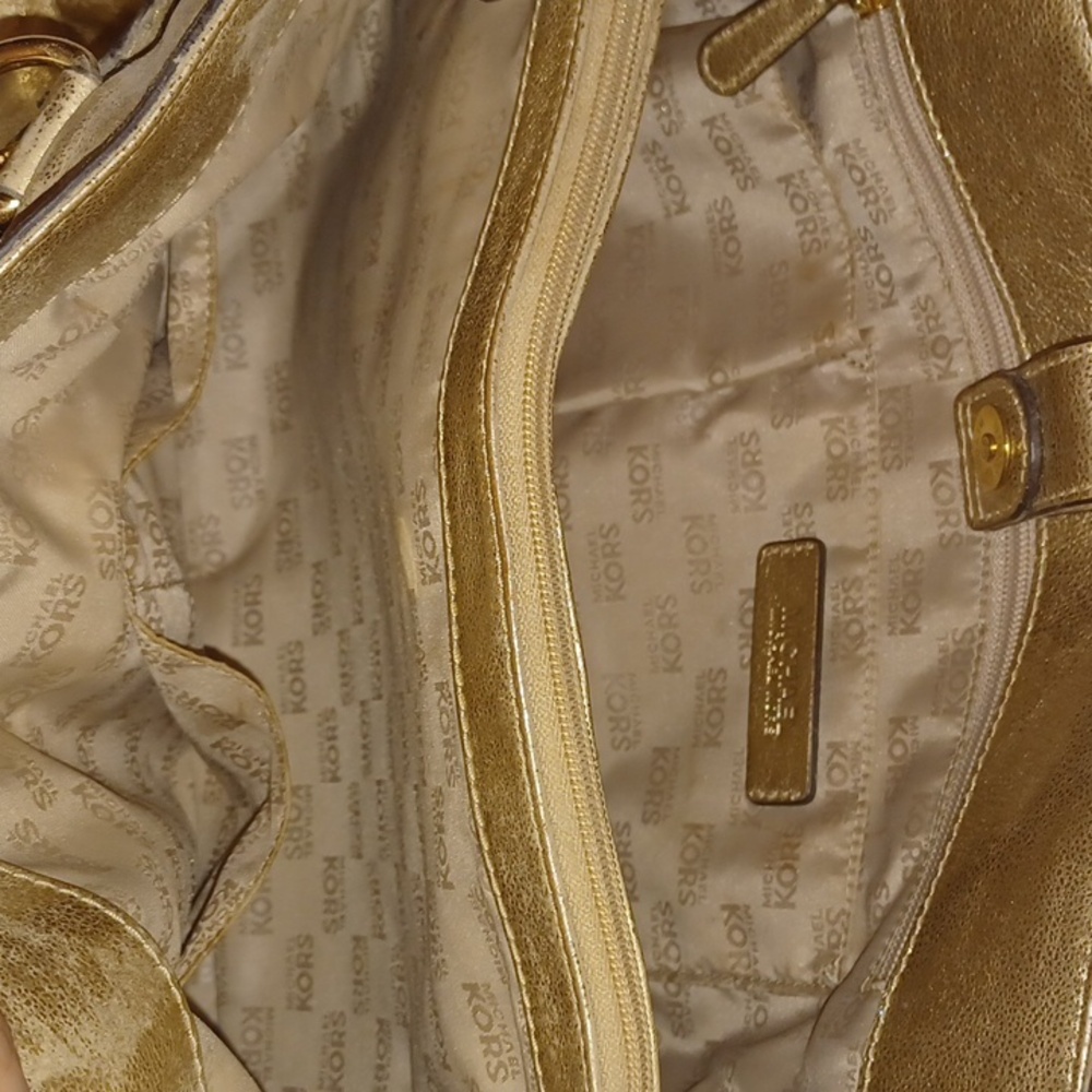 MICHAEL KORS | GOLD | HANDBAG | HB182 - Picture 7 of 8